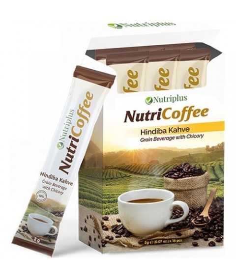 Farmasi Nutriplus NutriCoffee Hindiba Hazır Kahve 2 x 16 Gr.