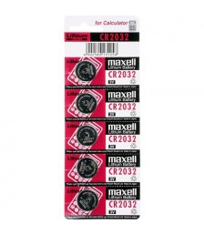 Maxell CR2032 3V Pil 5 Adet Blister Paket
