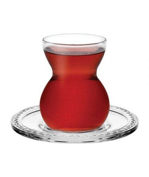 Çay Bardağı Paşabahçe Dantel 6 lı 140 cc